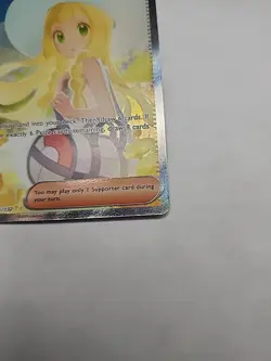 Lillie’s Determination SIR 184/132 Secret Rare Pokemon Card (Mega Evolution) - Image 5