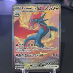 Pokemon TCG Salamence EX Journey Together SIR Card 187/159 NM - Image 1