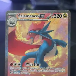 Pokemon TCG Salamence EX Journey Together SIR Card 187/159 NM - Image 2