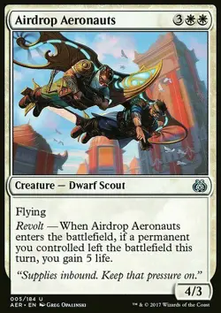 X4 Airdrop Aeronauts Aether Revolt LP/NM MTG Magic DNA GAMES - Image 1