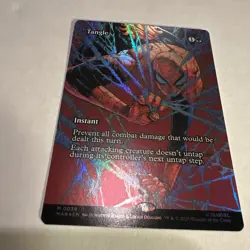 Spider-Man Magic the Gathering Tangle 0038 Mythic Foil (NM) - Image 2