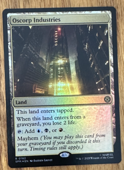 MTG Marvel Spider-Man, Oscorp Industries - Foil - Image 1