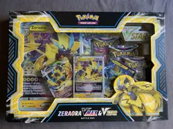 Pokemon TCG Sword & Shield Zeraora VMAX & VSTAR Battle Box - Factory Sealed - Image 1