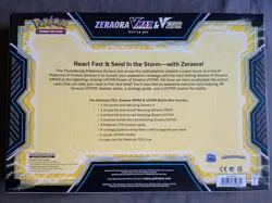 Pokemon TCG Sword & Shield Zeraora VMAX & VSTAR Battle Box - Factory Sealed - Image 2