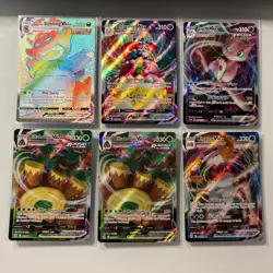 Pokemon TCG VMAX Ultra Holo Rare Lot Of 6 English & Japanese ALL NEAR MINT - Image 2