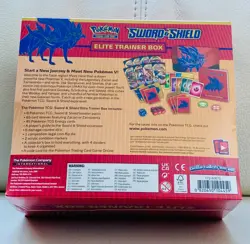 Pokemon TCG Sword & Shield Elite Trainer Box (ETB) [Zacian] - Brand New/Sealed - Image 2