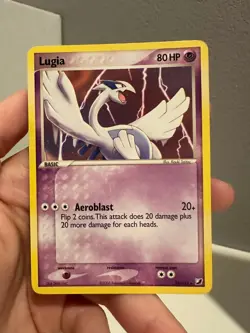Pokemon LUGIA 29/115 (Rare Non Holo) Unseen Forces - NM 1218#237 - Image 1
