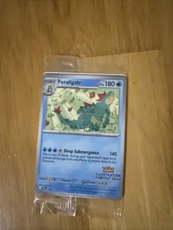 Pokemon 2024 Illustration Contest 3 Promos Sealed Feraligatr Pikachu Toxtricity - Image 1