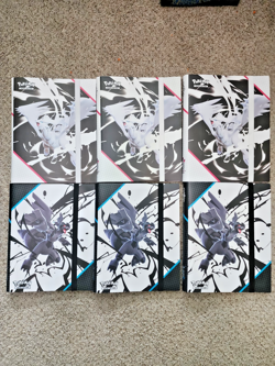 Pokemon Black Bolt & White Flare Binder Lot (6 Binders) *BINDERS ONLY* - Image 1