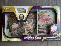 Pokemon TCG: Hisuian Zoroark VSTAR Premium Collection box NEW SEALED - Image 1