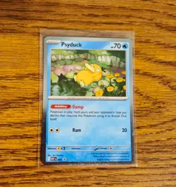 Pokemon TCG Psyduck MEP 007 Mega Evolution Black Star Promo - Image 1
