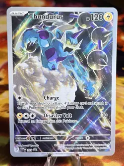 Pokemon THUNDURUS SVP 209 Black Bolt Elite Trainer Box ETB - Image 1