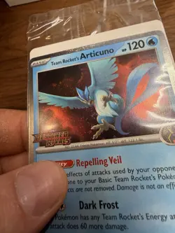 1x🌀Team Rocket's Articuno 051/182 Pokemon DestinedRivals Stamped Promo Best Buy - Image 3