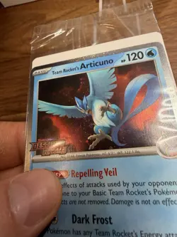 1x🌀Team Rocket's Articuno 051/182 Pokemon DestinedRivals Stamped Promo Best Buy - Image 4