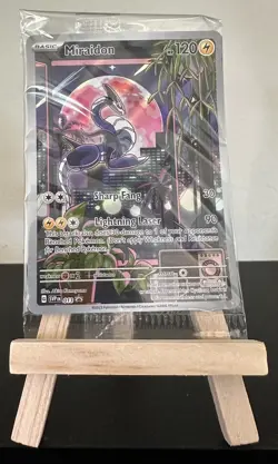 Miraidon SVP 013 Pokemon Sealed Black Star Promo Scarlet & Violet TCG Sealed - Image 1