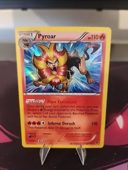 Pyroar #12/119 Pokemon TCG Holo Phantom Forces NM - Image 1