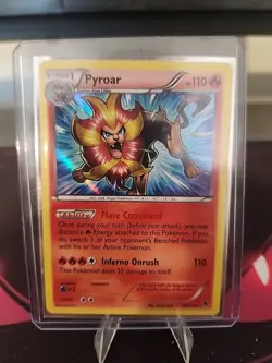 Pyroar #12/119 Pokemon TCG Holo Phantom Forces NM - Image 3