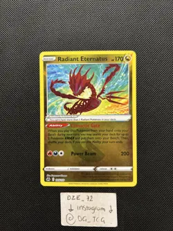 Pokemon Crown Zenith - Radiant Eternatus - 105/159 - Radiant Holo - M/NM - Image 1