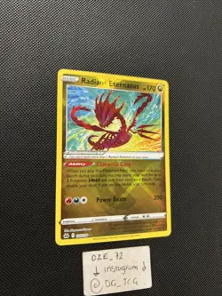 Pokemon Crown Zenith - Radiant Eternatus - 105/159 - Radiant Holo - M/NM - Image 3