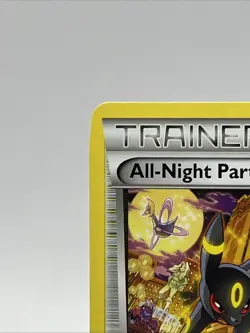 2016 Pokemon Breakpoint Umbreon Stadium Trainer All-Night Party #96/122 NM Card - Image 5