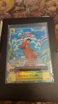 Mint OP07-109 Monkey.D.Luffy OP08 Treasure Rare One Piece TCG English Card - Image 1