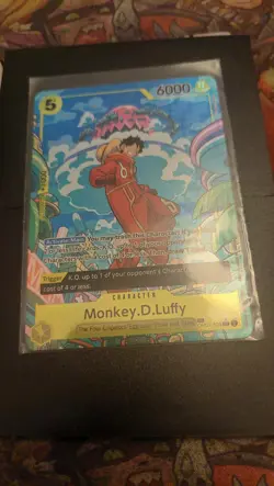 Mint OP07-109 Monkey.D.Luffy OP08 Treasure Rare One Piece TCG English Card - Image 2