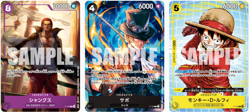 PSL ONE PIECE Card Game McDonald's Promo Set 2025 Luffy Nami Ace Shanks Japanese - Image 3