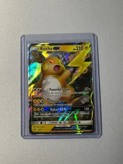 Pokemon TCG Raichu GX Shining Legends Sun & Moon Ultra Rare Card 29/73 - Image 1
