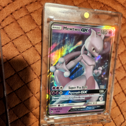 Mewtwo GX 31/68 Hidden Fates NM Ultra Rare Pokemon Card - Image 1