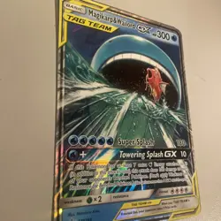 Magikarp Wailord GX Jumbo Promo Pokemon Oversized Card SM166 Holo - Image 3