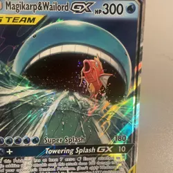 Magikarp Wailord GX Jumbo Promo Pokemon Oversized Card SM166 Holo - Image 5