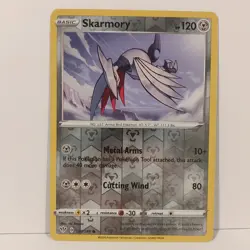 Skarmory Holo Pokemon Trading Card Darkness Ablaze Common 120/189 NM Near Mint - Image 1