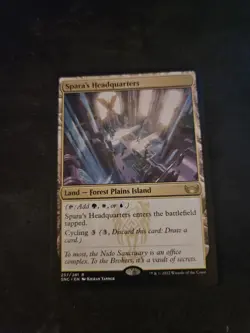 Spara's Headquarters Streets of New Capenna Magic: The Gathering Card - Image 1