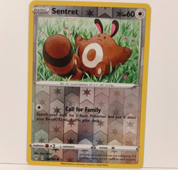 Sentret Pokemon Trading Card Single Darkness Ablaze 135/189 Single NM TCG - Image 1