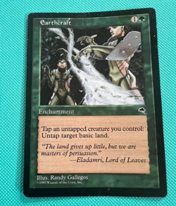 Earthcraft - Tempest - MTG - Magic the Gathering - Reserved List - Image 1