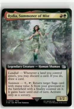 Rydia, Summoner of Mist Extended Art - FINAL FANTASY MTG NM - Image 1