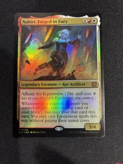 MTG - Nahiri, Forged in Fury March of the Machine: The Aftermath FOIL - LP - Image 1