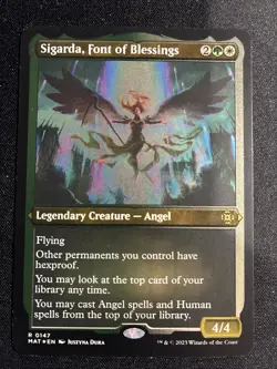MTG Sigarda, Font of Blessings (Foil Etched) March of the Machine: The Aftermath - Image 1