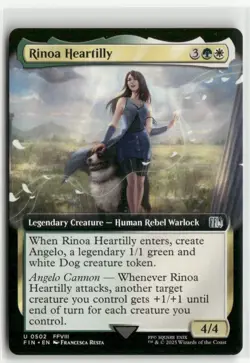 Rinoa Heartilly Extended Art - FINAL FANTASY MTG NM - Image 1