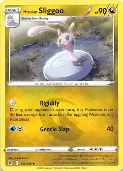 Hisuian Sliggoo 133/196 SWSH11: Lost Origin Pokemon 010726 - Image 1