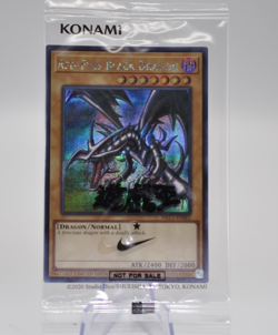 ⏯ Yugioh Red-Eyes Black Dragon Nike Worlds Promo Collaboration 2025 NKC1-EN002 - Image 1