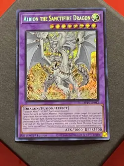 Albion The Sanctifire Dragon | MP24-EN082 | Prismatic Secret Rare | NM | YuGiOh! - Image 3