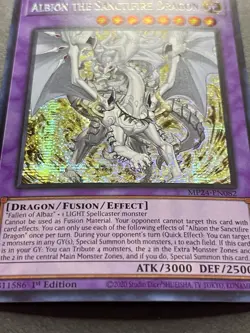 Albion The Sanctifire Dragon | MP24-EN082 | Prismatic Secret Rare | NM | YuGiOh! - Image 4