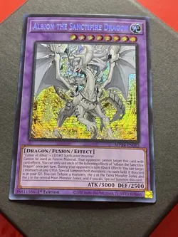 Albion The Sanctifire Dragon | MP24-EN082 | Prismatic Secret Rare | NM | YuGiOh! - Image 5
