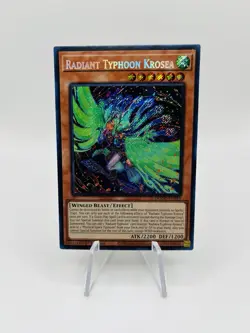 Radiant Typhoon Krosea - Secret Rare DOOD-EN015 Yugioh Tcg - Image 1