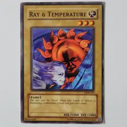 Ray & Temperature - LOB-035 - HP - Common - Unlimited - Yugioh - 2010 Reprint - Image 1