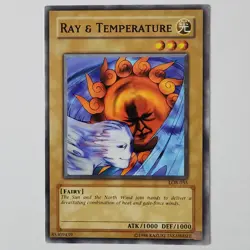 Ray & Temperature - LOB-035 - LP - Common - Unlimited - Yugioh - 2010 Reprint - Image 1