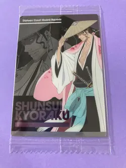 16 N Shunsui Kyoraku Bleach wafer card JUMP Japanese Japan F/S - Image 3