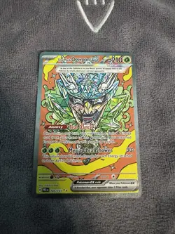 Pokemon TCG Teal Mask Ogerpon EX Prismatic Evolutions Holo Card SIR - Image 1