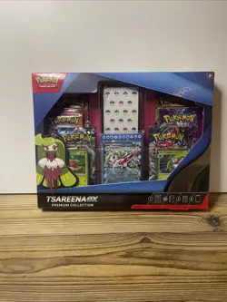 Pokemon TCG Trading Card Game Premium Collection TSAREENA ex Factory Sealed - Image 2